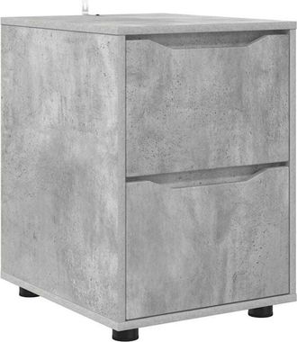 vidaXL Storage Cabinet Concrete Grey 40 x 48 x 57 cm Engineered Wood vidaXL