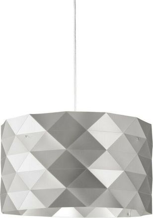 Linea Zero Suspensión plateada en metal cromado Cm. 40x25h