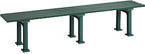 Blome Blome - Banco Sin Respaldo Con 5 Listones Longitud 2000 Mm Verde