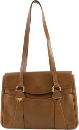 Bally Pre-owned Shoulder Bags, female, Brown, Size: ONE SIZE Pre-owned Shoulder Bag