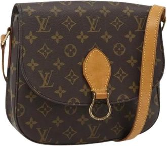Louis Vuitton Pre-owned Cross Body Bags, female, Brown, Size: ONE SIZE Pre-owned Vintage Monogram Shoulder Bag