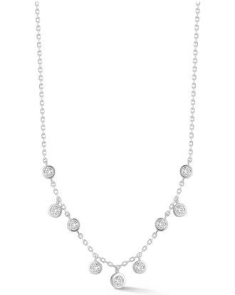 Glaze Jewelry Silver Cz Necklace