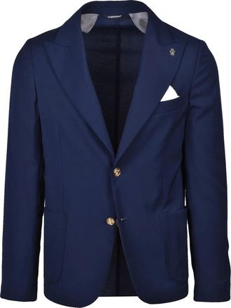 Daniele Alessandrini Blazer Jacket Polyester Viscose Elastane - Multicolor