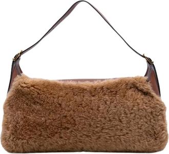 Celine Pre-owned Shoulder Bags, female, Brown, Size: ONE SIZE Pre-owned Vintage Shoulder Bag
