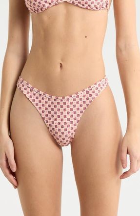 Rip Curl Classic Surf High Leg Bikini Bottoms in Multi Color at Nordstrom, Size X-Small