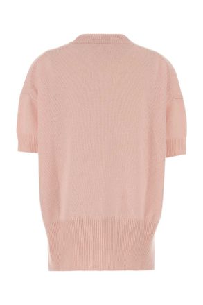 Jil Sander J02gp0014j13206 685 Lightpink Cashmere Maglieria Sweater