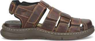 B&oslash;rn Colby Slide Sandal in Tan Leather at Nordstrom, Size 11