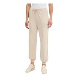 Emporio Armani Emporio Armani Ea7, Broeken, Dames, Beige, L, Polyester, Train Core Relax Joggers