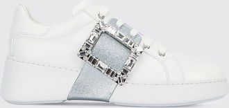 Roger Vivier Sneakers Viv Skate Roger Vivier in pelle con fibbia gioiello
