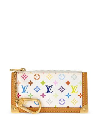 Louis Vuitton 2003 Cles coin purse - White
