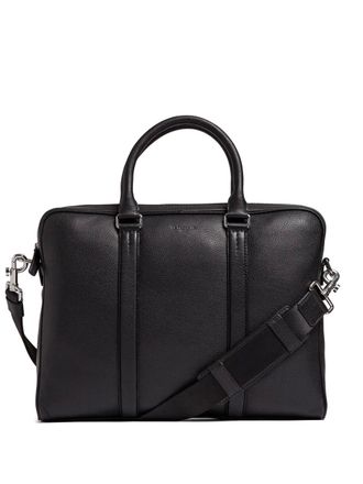 Le Tanneur Charles top-handle briefcase - Nero