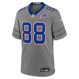 Nike Dawson Knox Buffalo Bills Nike Mens NFL Game Jersey in Grey | 67NM0IUP81F-6Z0