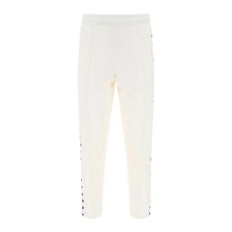 Golden Goose Star Detail Cropped Track Trousers
