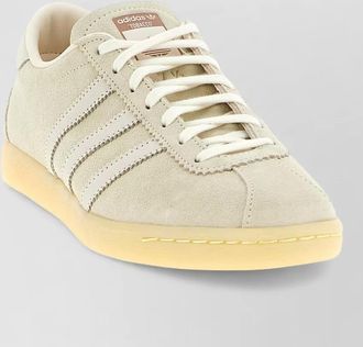 adidas suede lace-up sneakers