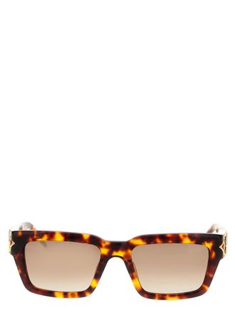 Casablanca the Tortoiseshell Square Metope Sunglasses