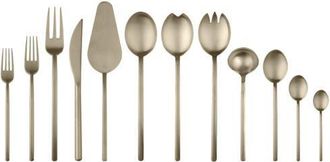 Mepra Due Flatware Set - 67 Pieces in Ice Champagne at Nordstrom