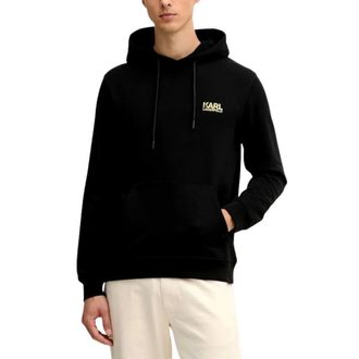 Karl Lagerfeld Hoodies & sweatvesten, Heren, Zwart, S, Katoen, Sweat Hoody