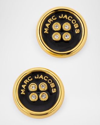 Marc Jacobs Button Stud Earrings