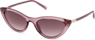 Guess GU3053 81F Womens Sunglasses Purple Size 55