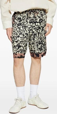 Dries Van Noten Piperi Printed Shorts