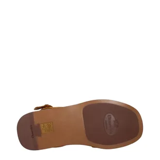 Churchs Suede T-Strap Sandal - Brown