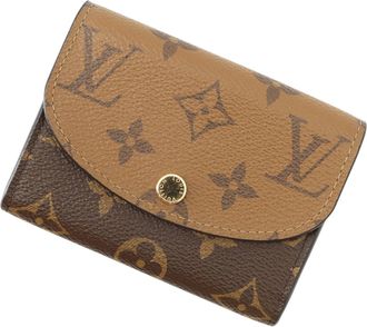 Louis Vuitton Monogram Reverse Black Noir Monogram Reverse Monogram Coin Purse/Coin Case (Pre-Owned)