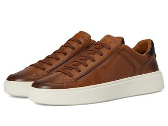 Allen Edmonds Oliver Stretch Lace Slip-On Sneaker Mens Shoes Tan Leather : 11.5 D (M), Rubber/Leather