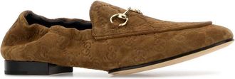 Gucci Womens Upper Loafer Brown Calf Skin