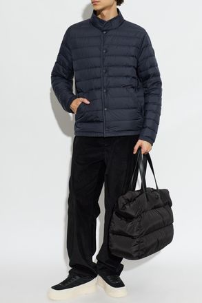 Moncler Clorin Down Jacket, Mens, Navy Blue