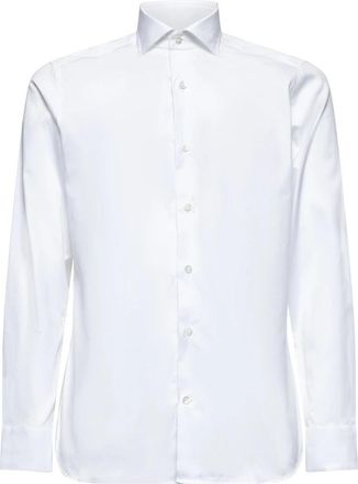 D4.0 Shirt - Heren - Zakelijke Overhemden - Wit - 2XL - Katoen - Overhemden
