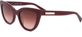 Longchamp Womens 51 mm Brown Sunglasses