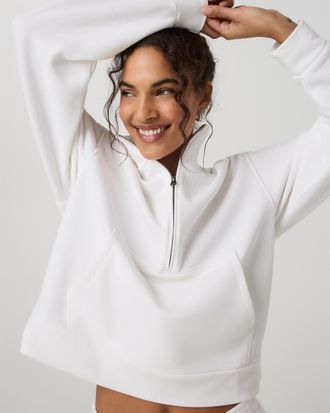 Vuori Clothing Montauk Crew Neck T-Shirt | Marshmallow | XS, Size Extra Small