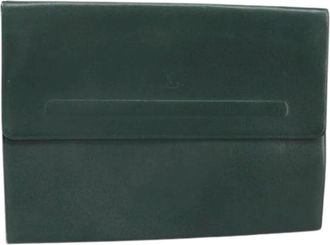 Louis Vuitton Pre-owned Clutches, female, Green, Size: ONE SIZE Pre-owned Vintage Clutch Bag