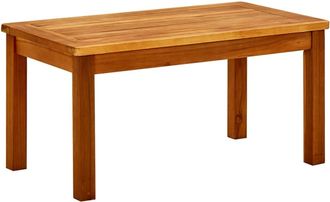vidaXL Mesa De Centro De Jard&iacute;n Madera Maciza De Acacia 70x40x36 Cm Vidaxl
