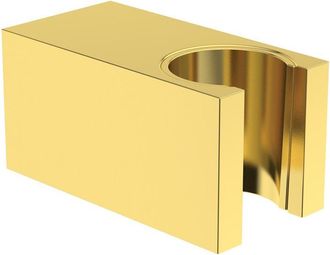 Ideal Soporte Para Ducha Ids Idealrain Cuadrado Dorado Cepillado