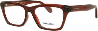 Ferragamo Demo Square Ladies Eyeglasses SF2986 616 53
