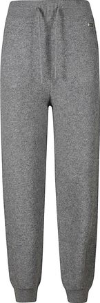 Victoria Beckham Heathered Grey Joggers