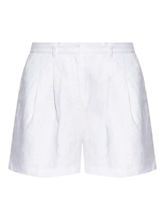 Possé pleated shorts - White
