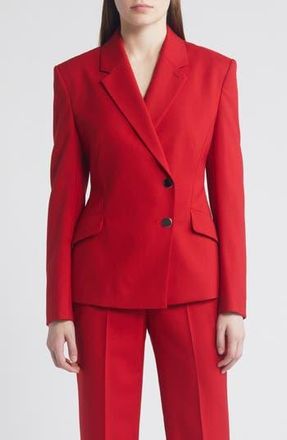 BOSS Jokalia Virgin Wool Blazer in Bt Rd at Nordstrom Rack, Size 0