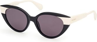 Max & Co. MO0039 01A Womens Sunglasses Black Size 54