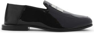 Givenchy Black Leather Loafers