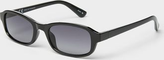 Simons Womens Estelle narrow rectangular sunglasses