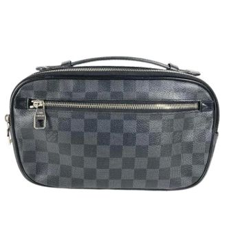 Louis Vuitton Pre-owned Damier Graphite Shoulder Bag - unisex - Louis Vuitton Vintage - Vintage Belt Bags - Black - ONE SIZE - Pre-owned