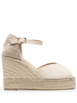 Castaner 105mm Carol wedge espadrilles - Neutrals