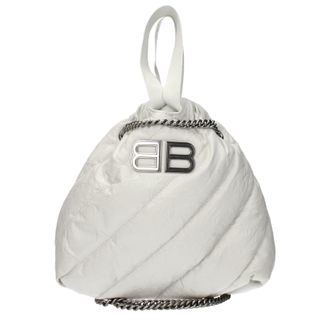 Balenciaga Damens Umh&auml;ngetaschen aus wei&szlig;em Leder