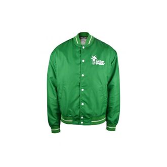 Palm Angels Heren, Jassen, Groen, Maat: S Nylon