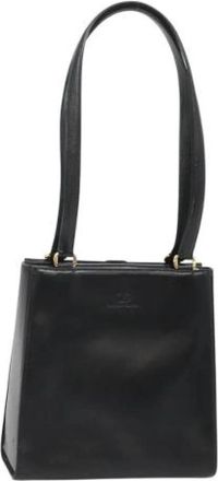 Valentino Tweedehands leren handtassen - Dames - Vintage Schoudertas - Zwart - ONE Size - Leer - Vintage