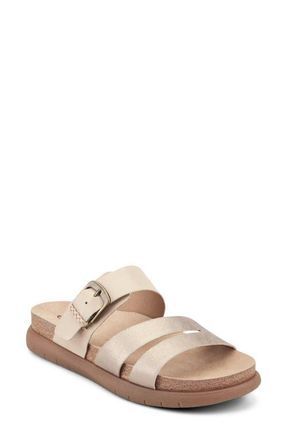 Earth Ayden Slide Sandal in Light Natural at Nordstrom, Size 6.5