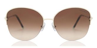 Tiffany & Co. TF3082 60213B Womens Sunglasses Gold Size 58