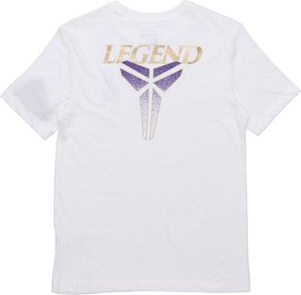 Nike Mens Nike Kobe Quick Dry Sports Short Sleeve White T-Shirt CV1043-100